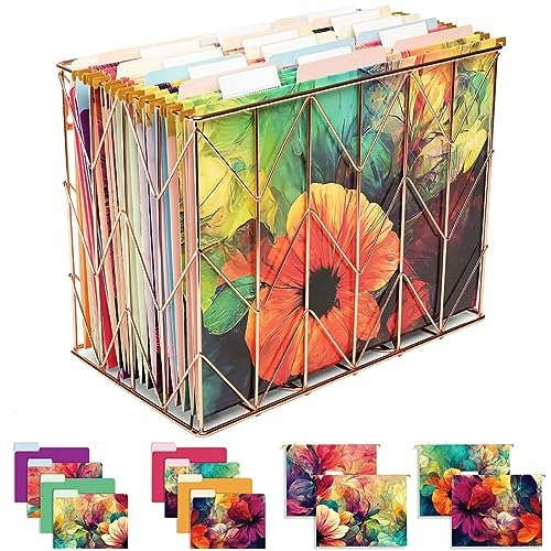 Global Printed Products Designer Hanging File Folder Kit: $44.95