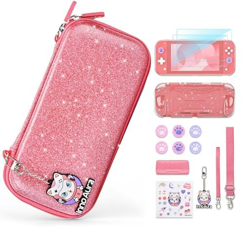 InnoAura Nintendo Switch Lite Accessory Bundle: $25.43