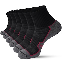 Horuru Men's Cushioned Ankle Running Socks 6-Pack for $9.99 w/ Prime + free shipping