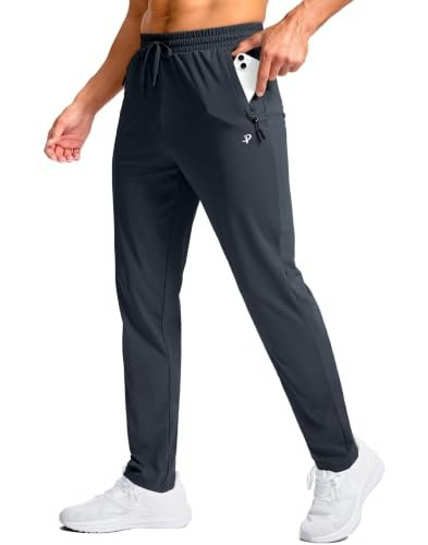 Pudolla Men's Lightweight Drawstring Sweatpants: $16.99