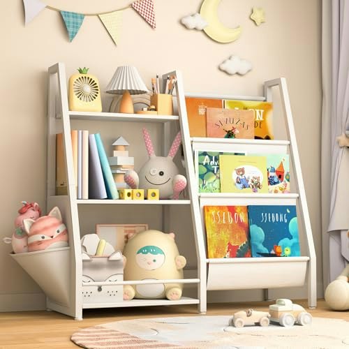 Infurnic 3-Tier Kids Bookshelf and Toy Storage Organizer: $38.54 Infurnic 3-Tier Kids Bookshelf and Toy Storage Organizer: $38.54