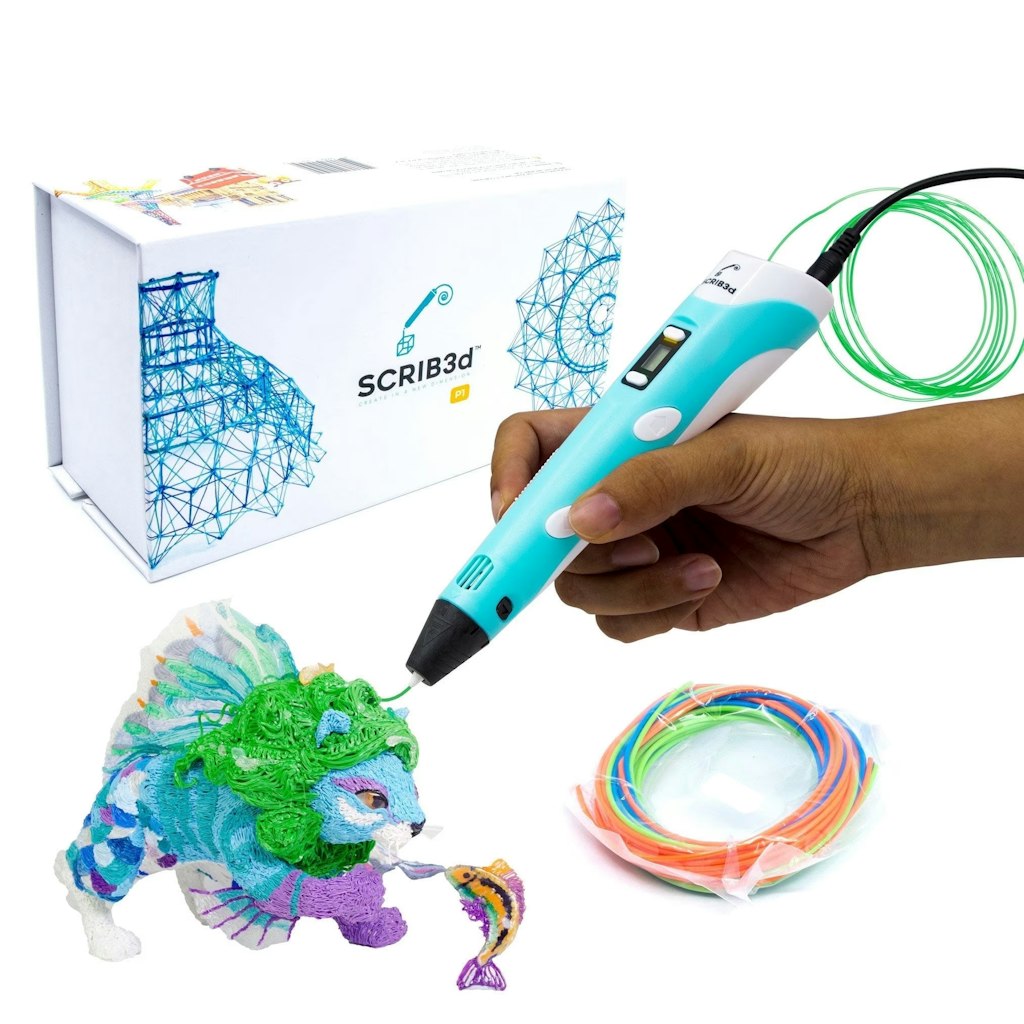SCRIB3D P1 3D Printing Pen w/ Display: $28 SCRIB3D P1 3D Printing Pen w/ Display: $28