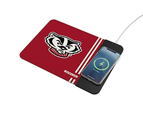 Soar Wisconsin Badgers Wireless Charging Mouse Pad: $21.23 Soar Wisconsin Badgers Wireless Charging Mouse Pad: $21.23