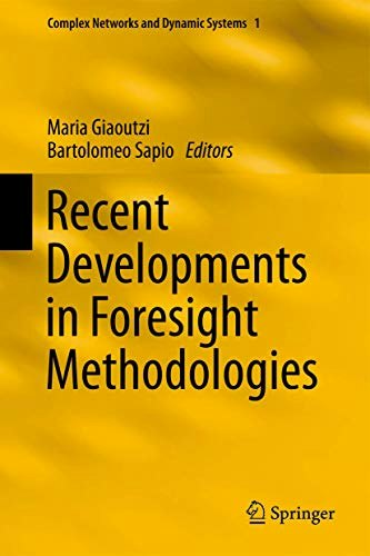 Recent Developments in Foresight Methodologies: $141.81