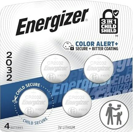 Energizer CR2032 Batteries 4-Pack: $3.49 Energizer CR2032 Batteries 4-Pack: $3.49