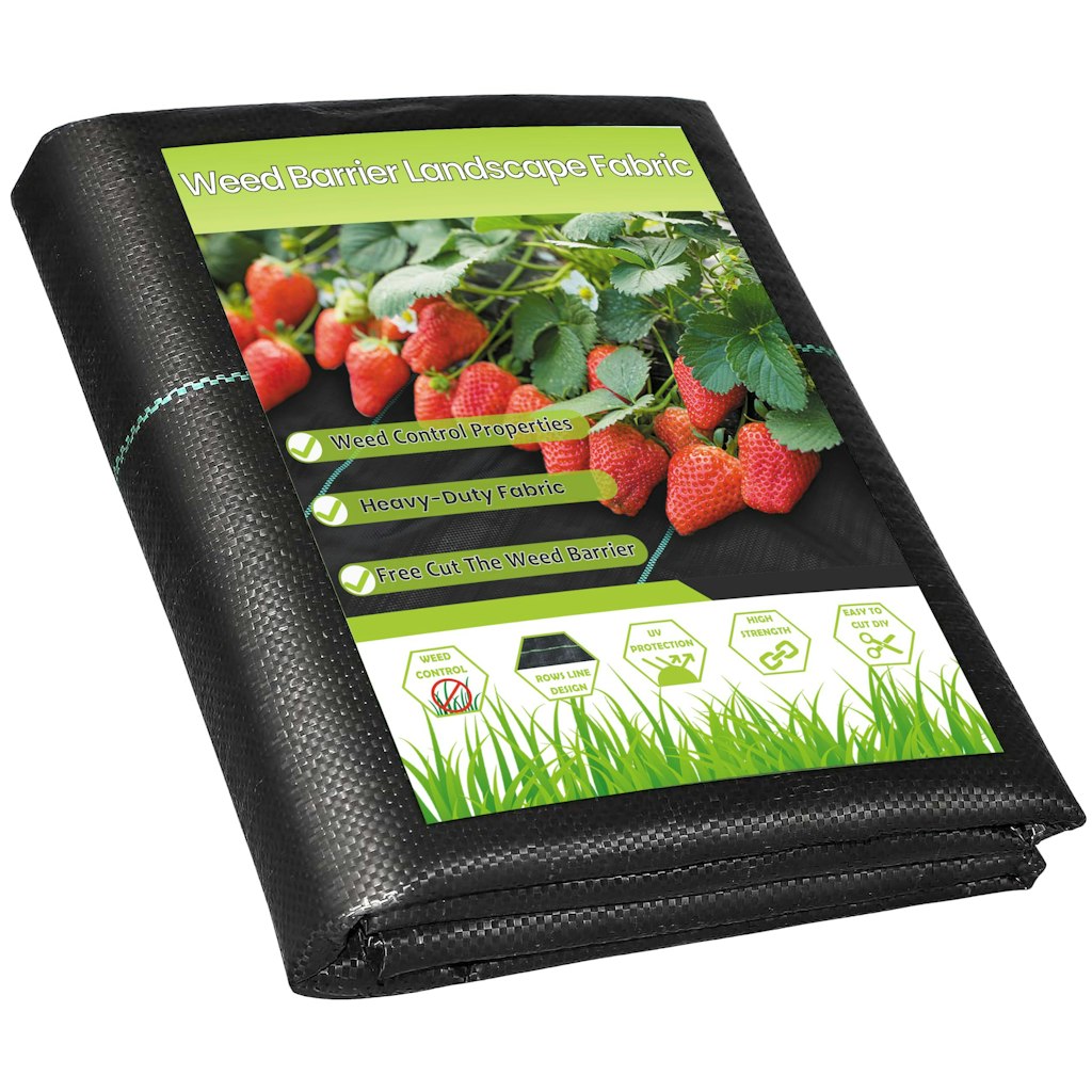 3x50-Foot Heavy Duty Weed Barrier Fabric: $15 3x50-Foot Heavy Duty Weed Barrier Fabric: $15