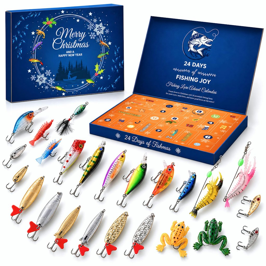 Colitt Fishing Advent Calendar 2026 w/ 24 Lures: $11