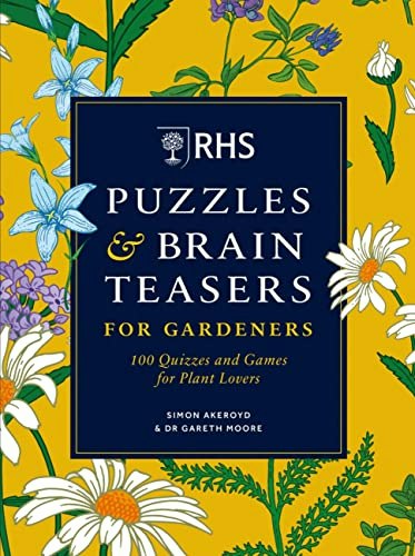 RHS Puzzles & Brain Teasers for Gardeners: $16.97