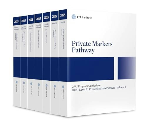 2025 CFA Program Level III Private Markets Curriculum Box Set: $189.47 2025 CFA Program Level III Private Markets Curriculum Box Set: $189.47