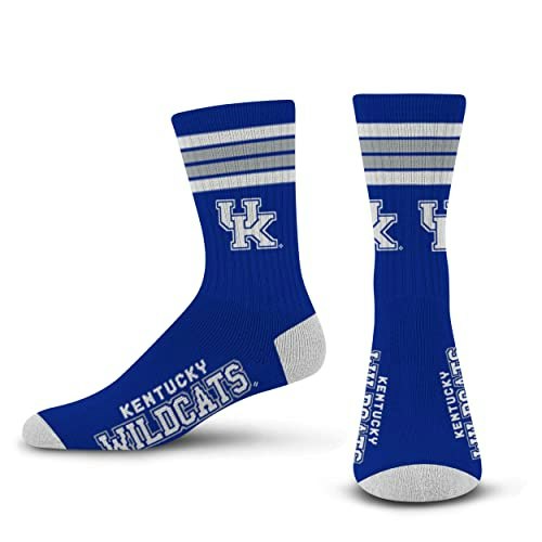 For Bare Feet Kentucky Wildcats Stripe Crew Socks: $13.42 For Bare Feet Kentucky Wildcats Stripe Crew Socks: $13.42