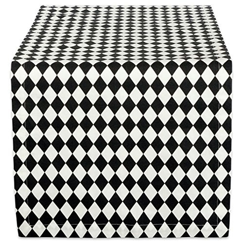 DII 14x72-inch Harlequin Halloween Table Runner: $5.85