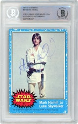 Topps Star Wars Autographed Trading Cards at Fanatics for Extra 25% to 30% off