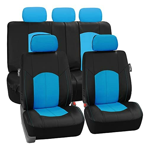 FH Group Universal Faux Leather Car Seat Cover Set: $45.49 FH Group Universal Faux Leather Car Seat Cover Set: $45.49