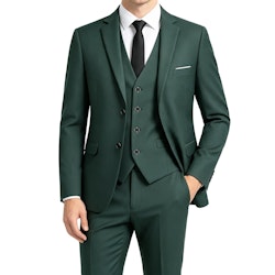 Men's Slim Fit 3-Piece Formal Suit for $36 + free shipping