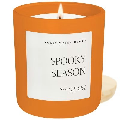 Sweet Water Decor Halloween 15-oz. Matte Candle: $22