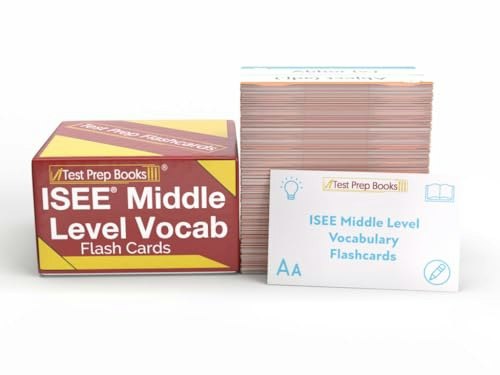 ISEE Middle Level Vocabulary Study Cards: $37.99 ISEE Middle Level Vocabulary Study Cards: $37.99