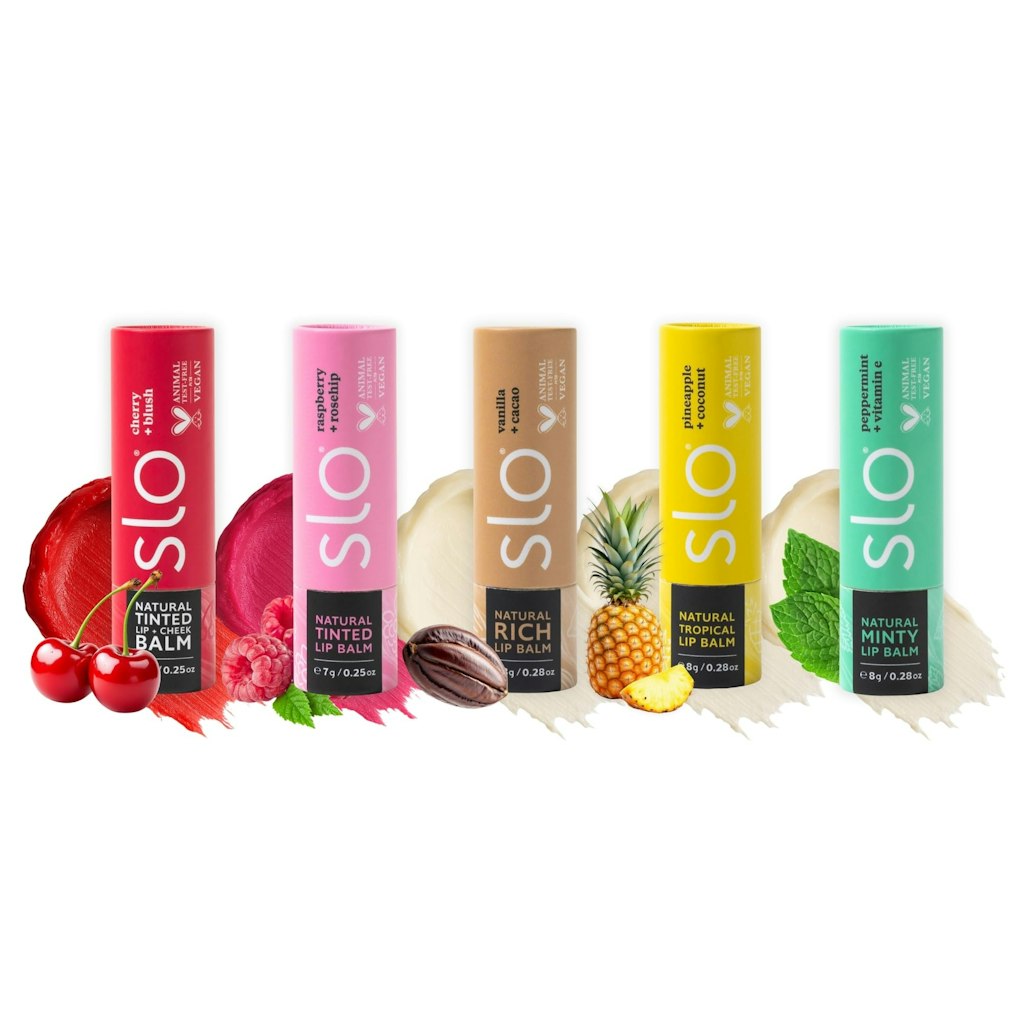Slo Natural Lip Balm 5-Pack: 1-Cent