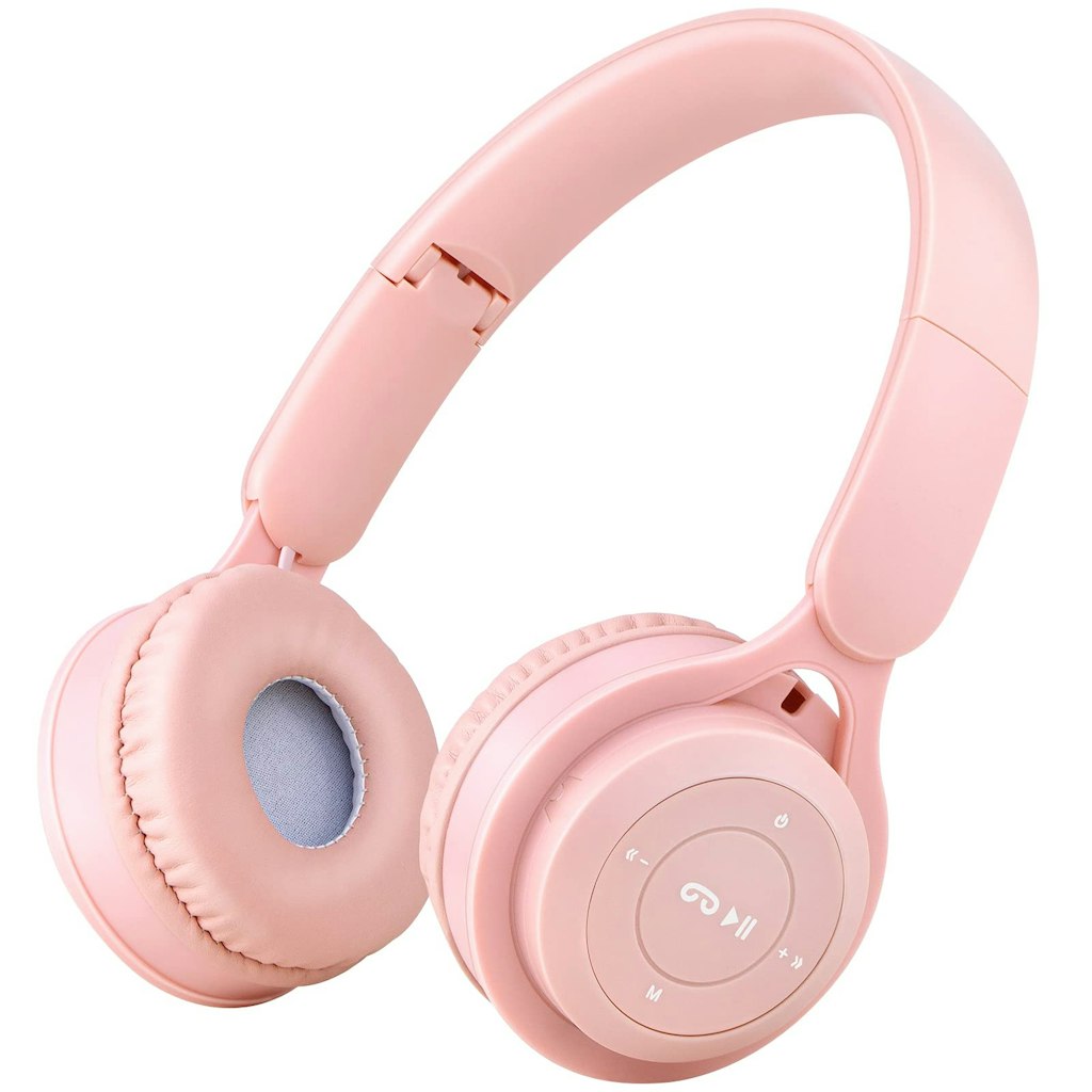 Kids Bluetooth Headphones w/ Microphone: 1-Cent
