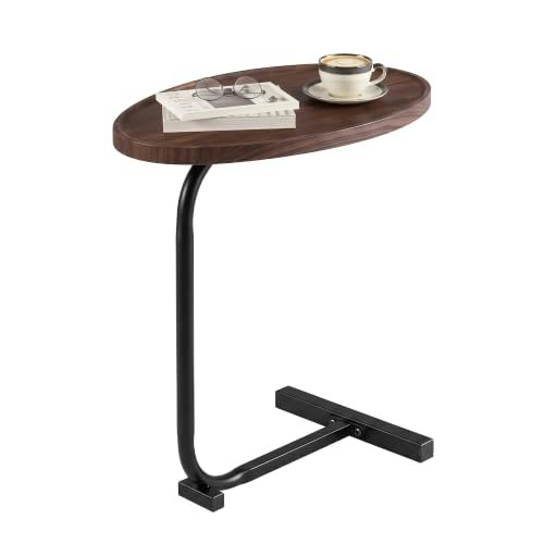 Vecelo C-Shaped Oval Side Table: $29.96 Vecelo C-Shaped Oval Side Table: $29.96