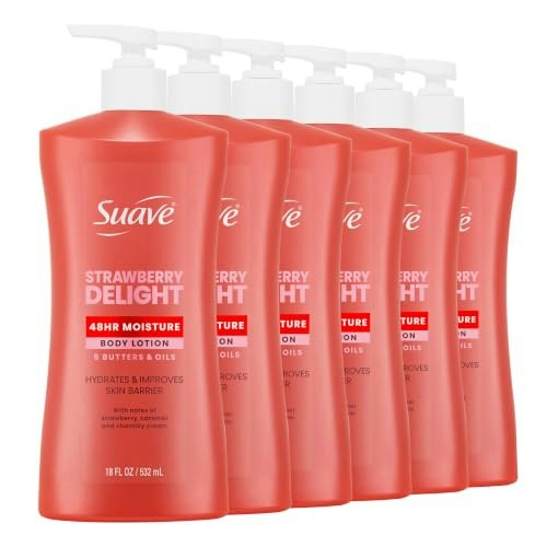 Suave Strawberry Delight Body Lotion 18 fl oz 6-Pack: $27.90 Suave Strawberry Delight Body Lotion 18 fl oz 6-Pack: $27.90