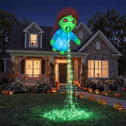 12.8ft Floating Ghost Doll Halloween Inflatable for $30 + free shipping w/ Prime