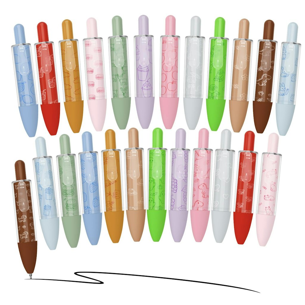 FlyMeaning 24pc Gel Pen Set: $5.99