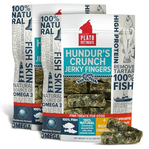 Plato Cod Sticks Dog Treats 10-oz 2-Pack: $50.99 Plato Cod Sticks Dog Treats 10-oz 2-Pack: $50.99