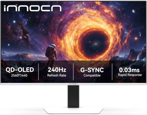 Innocn 27" 1440p HDR OLED G-Sync Monitor: $349.99