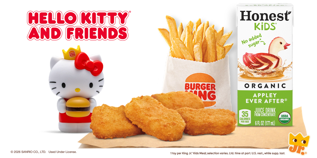 Burger King Hello Kitty Meals: Get free Hello Kitty toys w/ meals