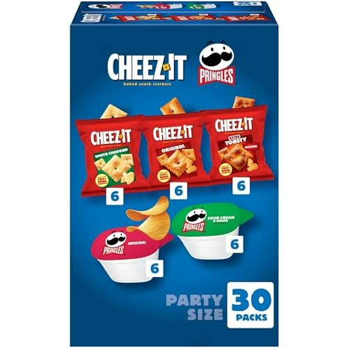 Cheez-It and Pringles Variety Pack 30-Pack: $10.76 Cheez-It and Pringles Variety Pack 30-Pack: $10.76