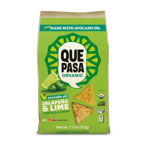 Que Pasa Organic Jalapeno & Lime Tortilla Chips 8-Pack: $31.92 Que Pasa Organic Jalapeno & Lime Tortilla Chips 8-Pack: $31.92