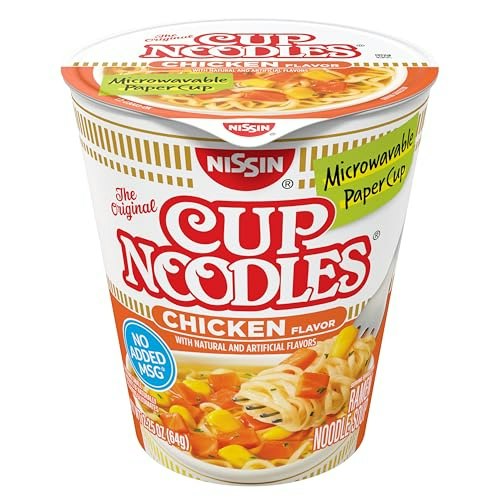 Nissin Chicken Cup Noodles 6-Pack: $8 Nissin Chicken Cup Noodles 6-Pack: $8