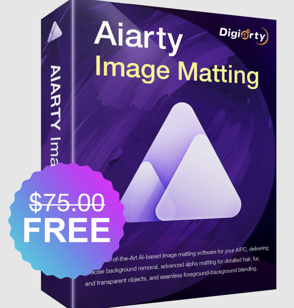 Aiarty Image Matting V2.0 for PC & Mac: free