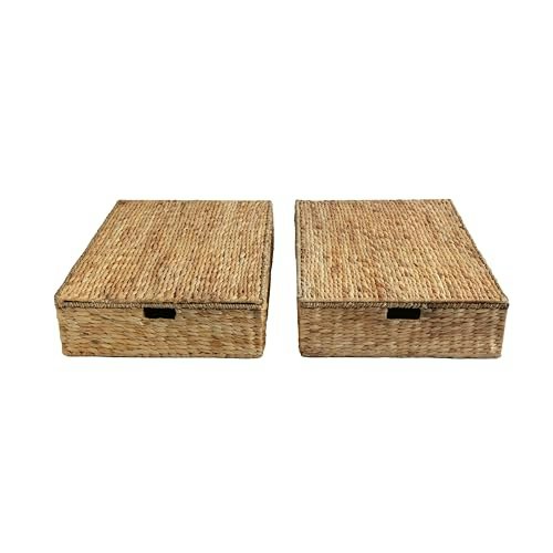 Happimess Holden 30-Inch Under-Bed Storage Basket 2-Pack: $104.99 Happimess Holden 30-Inch Under-Bed Storage Basket 2-Pack: $104.99