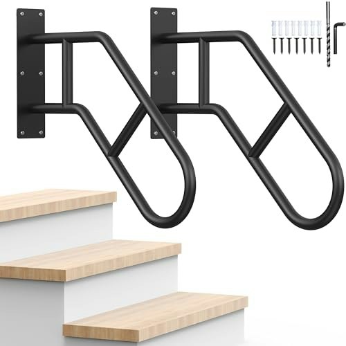 U-Shaped Stair Handrail 2-Pack: $44.99 U-Shaped Stair Handrail 2-Pack: $44.99
