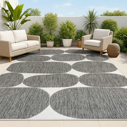 Jonathan Y Rayna 4x6 Geometric Area Rug: $54
