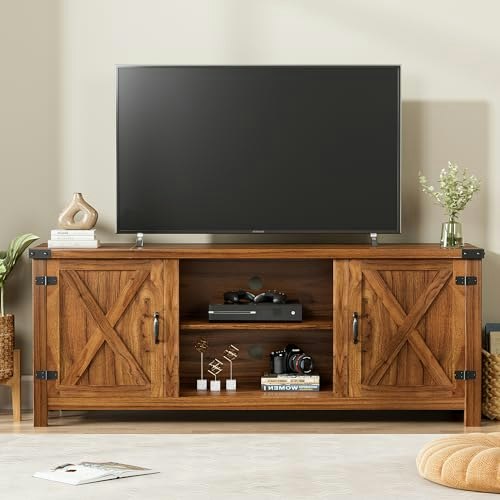 Yeshomy 58-Inch Modern Farmhouse TV Stand: $121.49 Yeshomy 58-Inch Modern Farmhouse TV Stand: $121.49