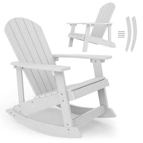 Yefu Adirondack Rocking Chair: $129.99 Yefu Adirondack Rocking Chair: $129.99