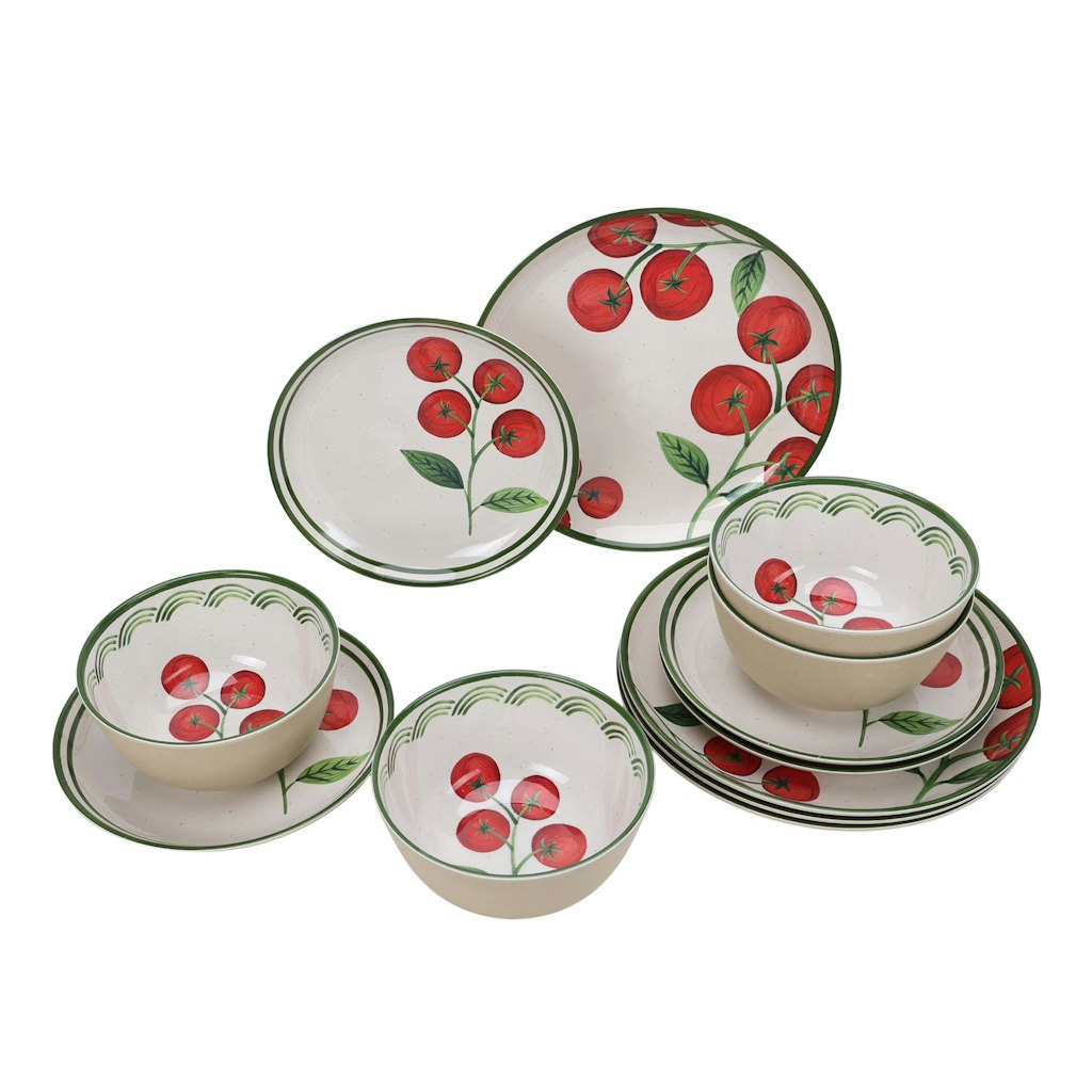 Better Homes & Gardens 12-Piece Bamboo Melamine Tableware Set: $16 Better Homes & Gardens 12-Piece Bamboo Melamine Tableware Set: $16