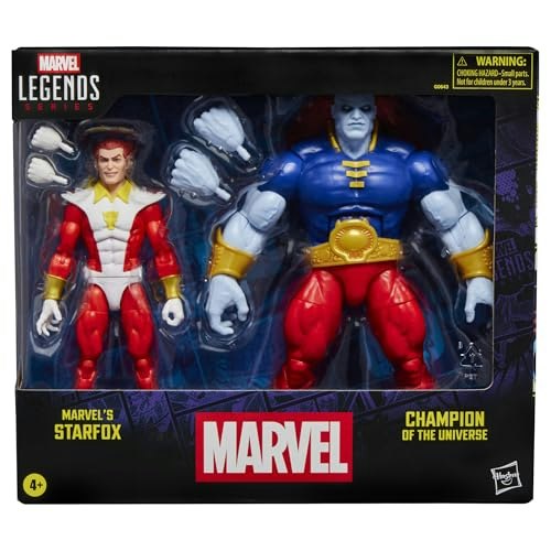 Marvel Legends Series Starfox and Champion of the Universe 6-Inch Action Figure 2-Pack: $42.91 Marvel Legends Series Starfox and Champion of the Universe 6-Inch Action Figure 2-Pack: $42.91