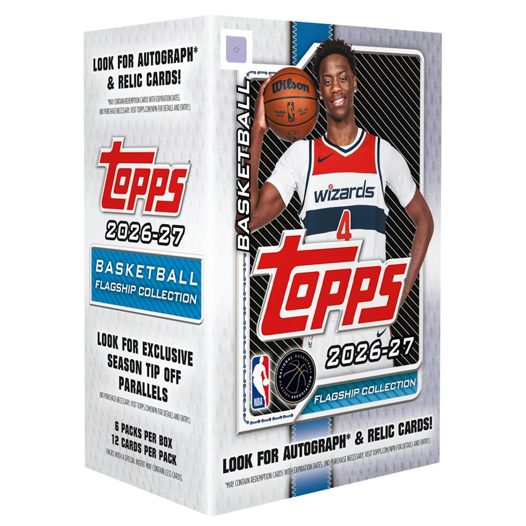 2026/27 Topps Flagship Basketball Factory Sealed Value Box: $30 Pre-Order