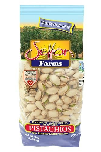 Lightly Salted Dry Roasted Pistachios 1-lb. Bag: $8.50 Lightly Salted Dry Roasted Pistachios 1-lb. Bag: $8.50