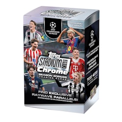 2025/26 Topps Stadium Club Chrome UEFA Champions League Factory Sealed Value Box for $30 + shipping varies