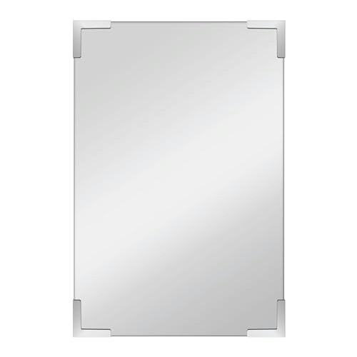 MCS 24"x36" Metal Corner Frameless Mirror: $25.45 MCS 24"x36" Metal Corner Frameless Mirror: $25.45