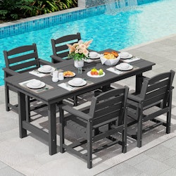 Serwall 5-Piece Patio Dining Set for $421 + free shipping