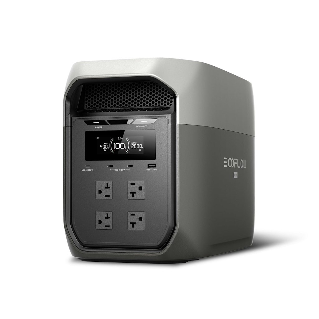 EF EcoFlow Delta 3 Max 2400W Portable Power Station: $879