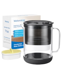 Waterdrop PT-72BL 7-Cup Glass Water Filter Pitcher for $47 + free shipping