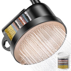 MakeFit NSF Certified Filtered Shower Head w/ 5 Settings for $10 + free shipping w/ Prime
