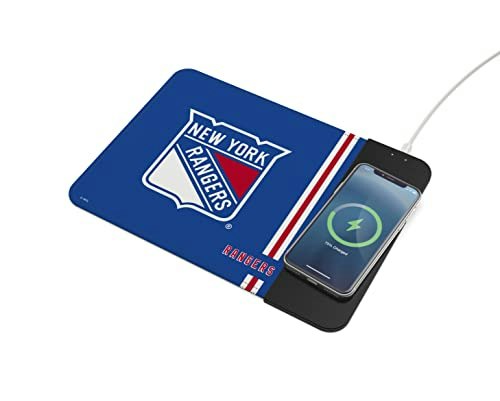 Soar New York Rangers NHL Wireless Charging Mouse Pad: $20.11 Soar New York Rangers NHL Wireless Charging Mouse Pad: $20.11
