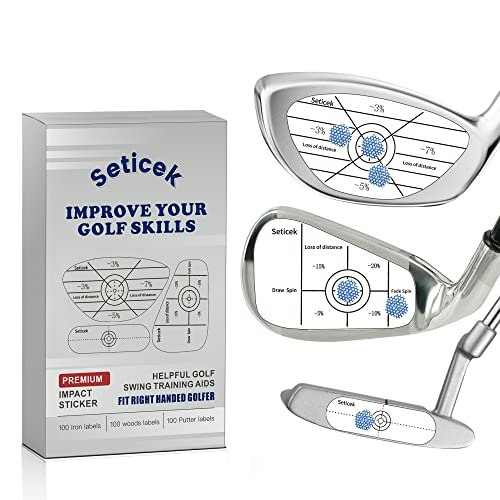 Seticek Golf Impact Tape for Wood, Irons, and Putter Clubs: $15.99 Seticek Golf Impact Tape for Wood, Irons, and Putter Clubs: $15.99